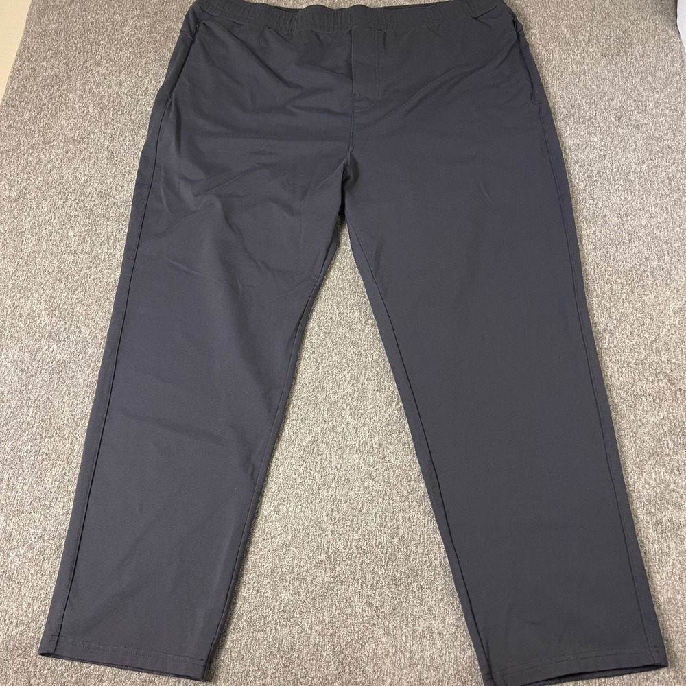 Public Rec Go-To Mens Navy Blue Lounge Pants Elastic Waist 44/30 Relaxed‎ Fit